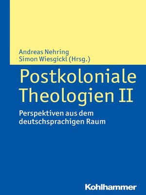 cover image of Postkoloniale Theologien II